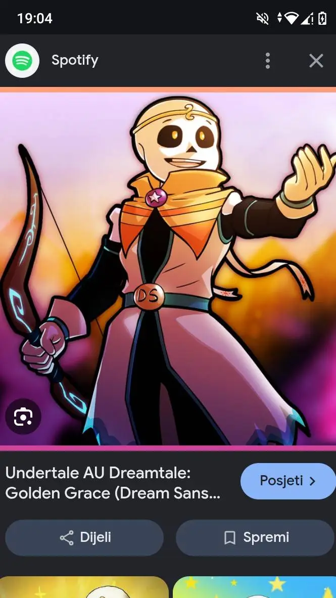 ai character: Dream (sans) background