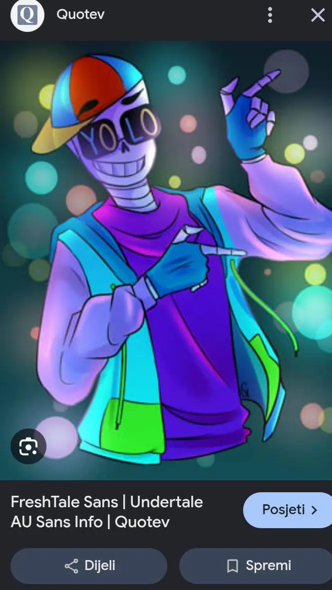 ai character: Fresh (sans) background