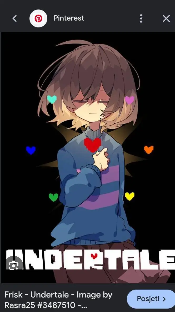 ai character: Frisk (undertale) background
