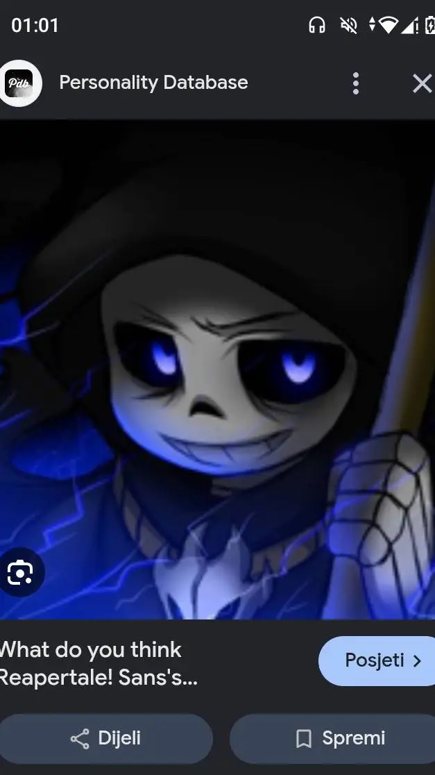 ai character: Reaper (sans) background