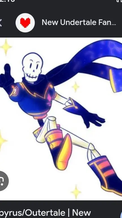 ai character: Outer (Papyrus) background