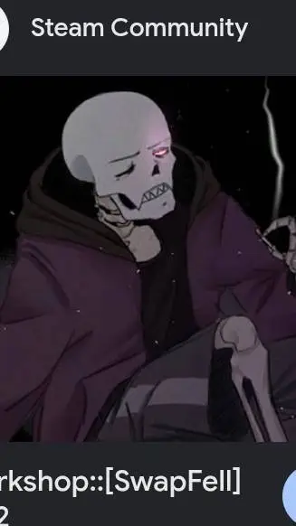 ai character: SwapFell (Papyrus) background