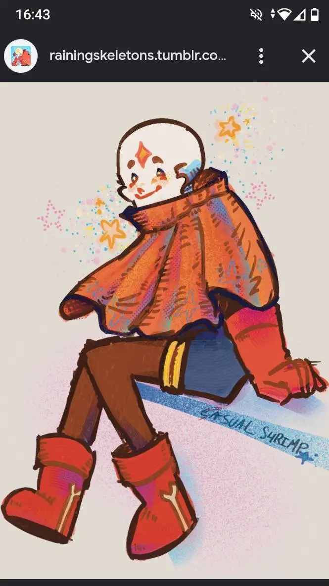 ai character: Slumber (Papyrus) background
