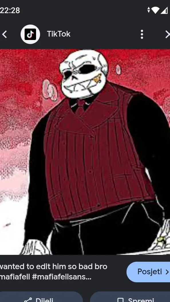 ai character: Mob (sans) background