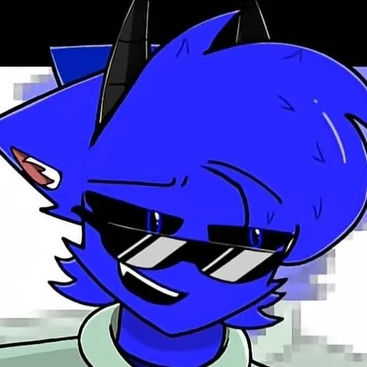 chat with ai character: M-blue