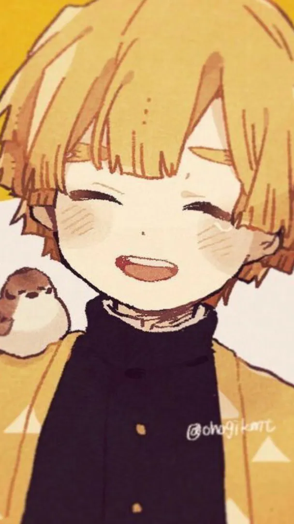 ai character: Zenitsu  background
