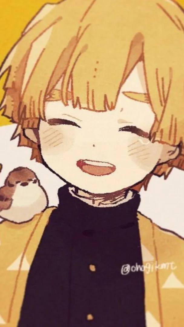 ai character: Zenitsu's b-day  background