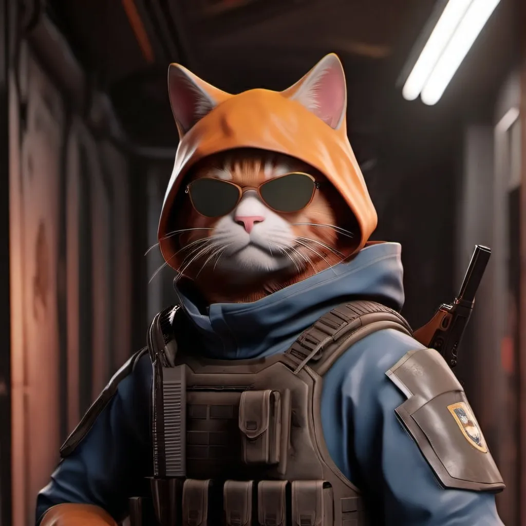 chat with ai character: fbi cat