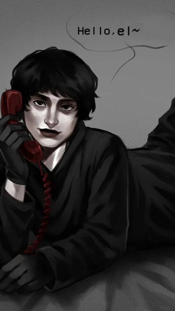 ai character: Ghostface Mike.W background