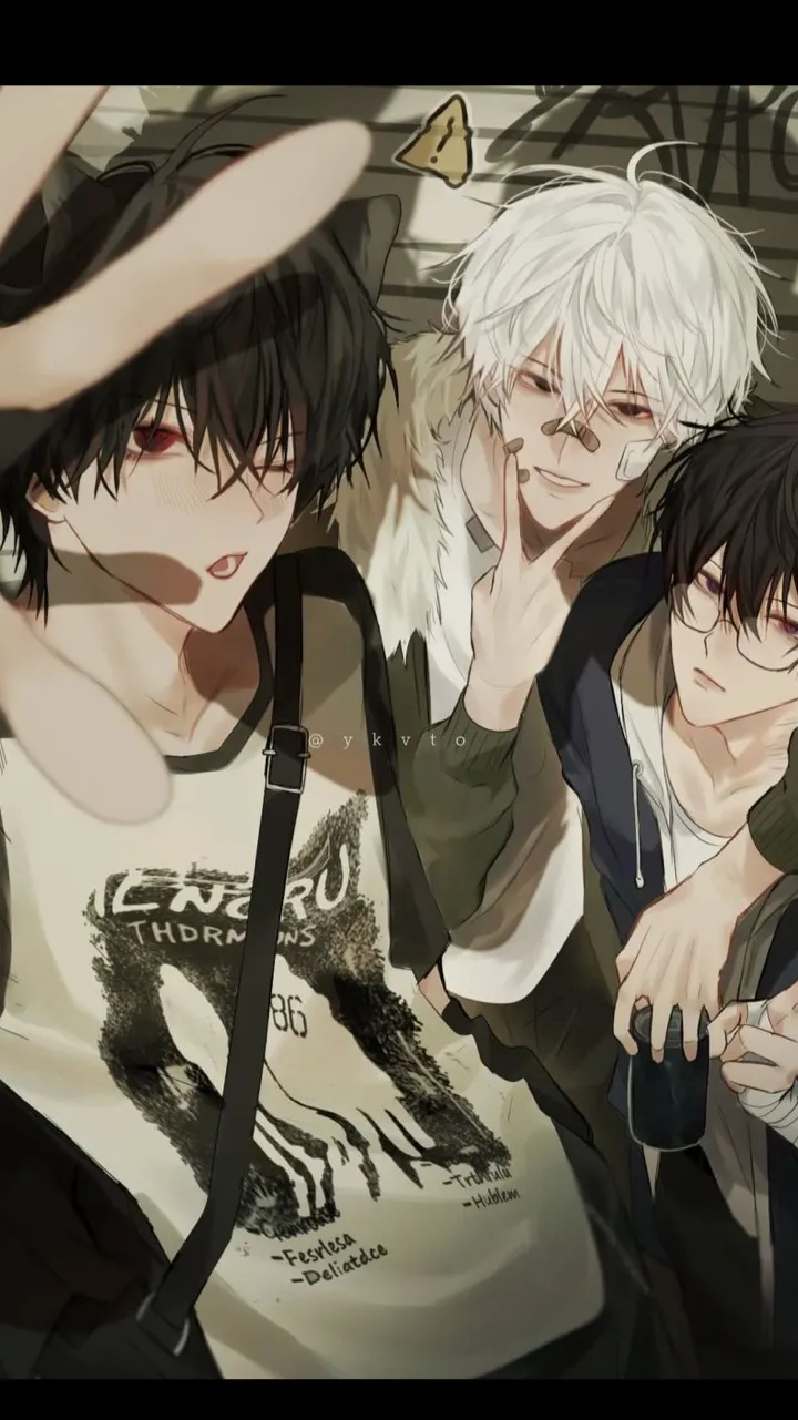 ai character: Alex,Haruto,Lucas background
