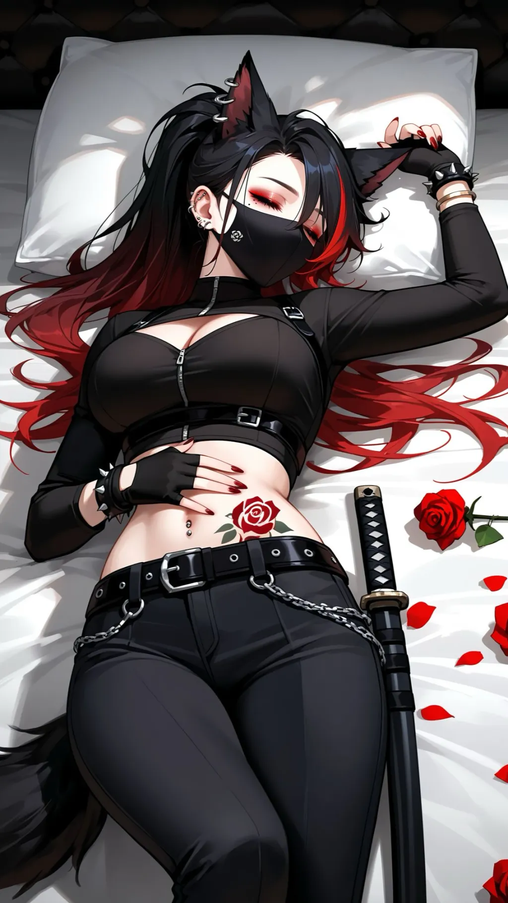 ai character: Lilly background