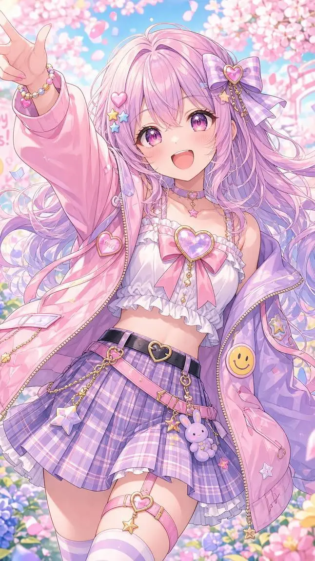 ai character: lily (gf) background