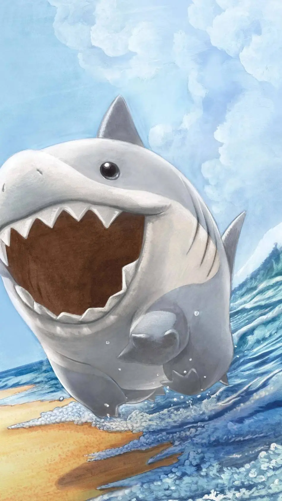 ai character: land shark jeff background