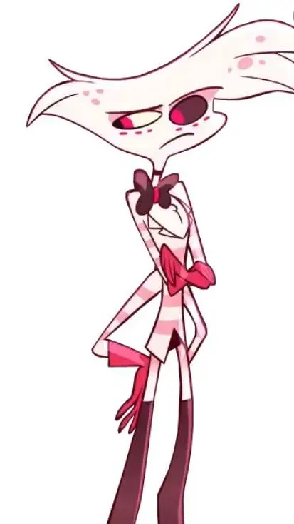 ai character: ANGEL DUST HH background