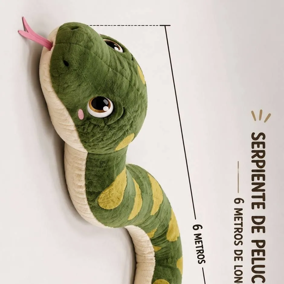 chat with ai character: serpiente peluche 