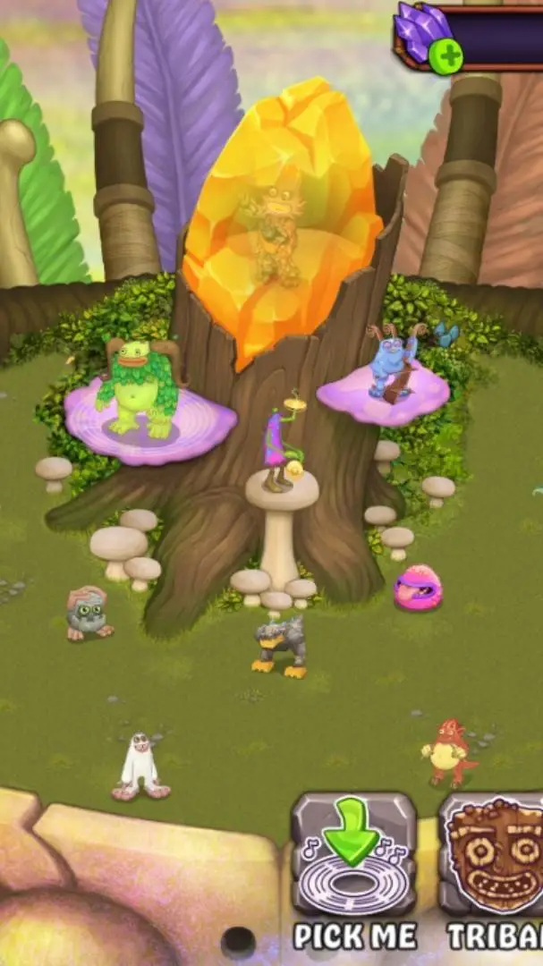 ai character: 🏞️{tribal island}🌺 background