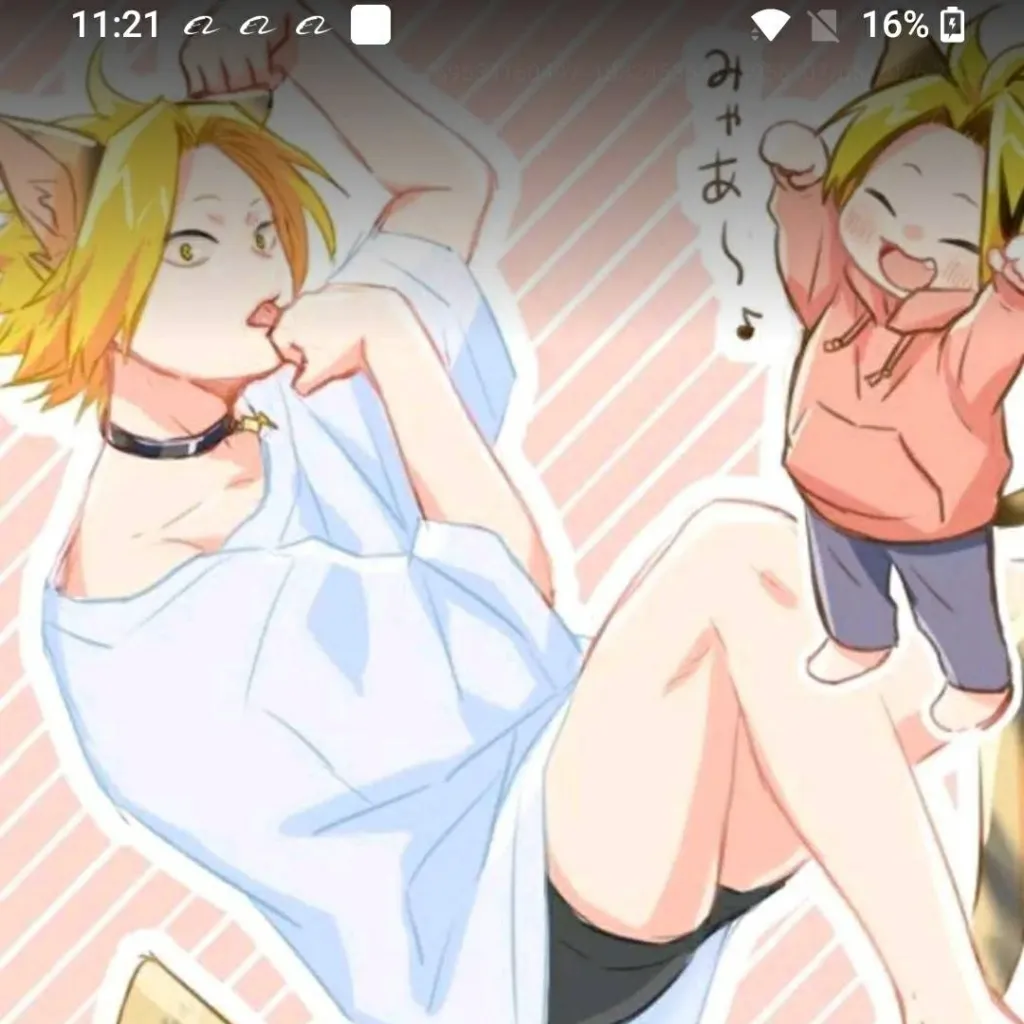chat with ai character: cat you x mha