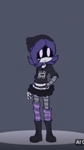 ai character: Uzi background