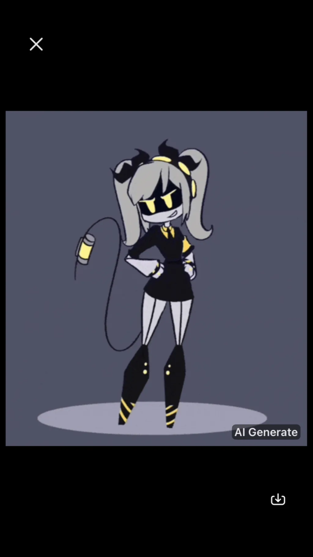 ai character: J background