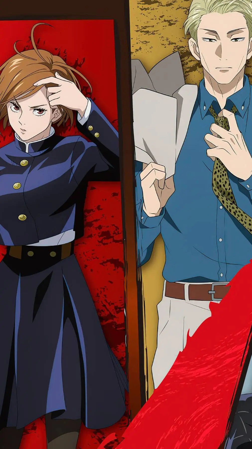 ai character: nobara and kento background