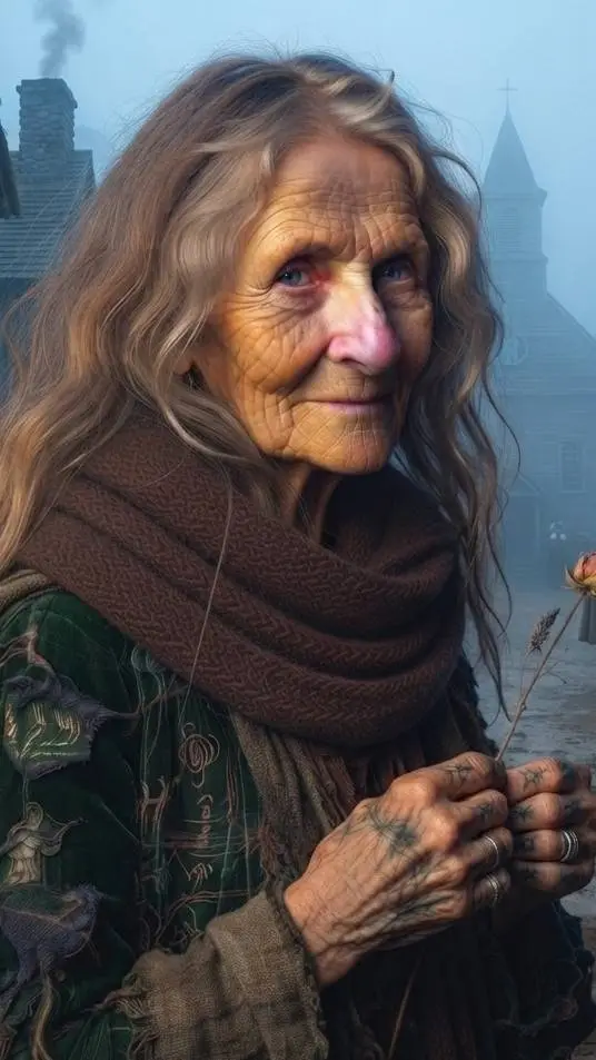ai character: The Crone Isabella background