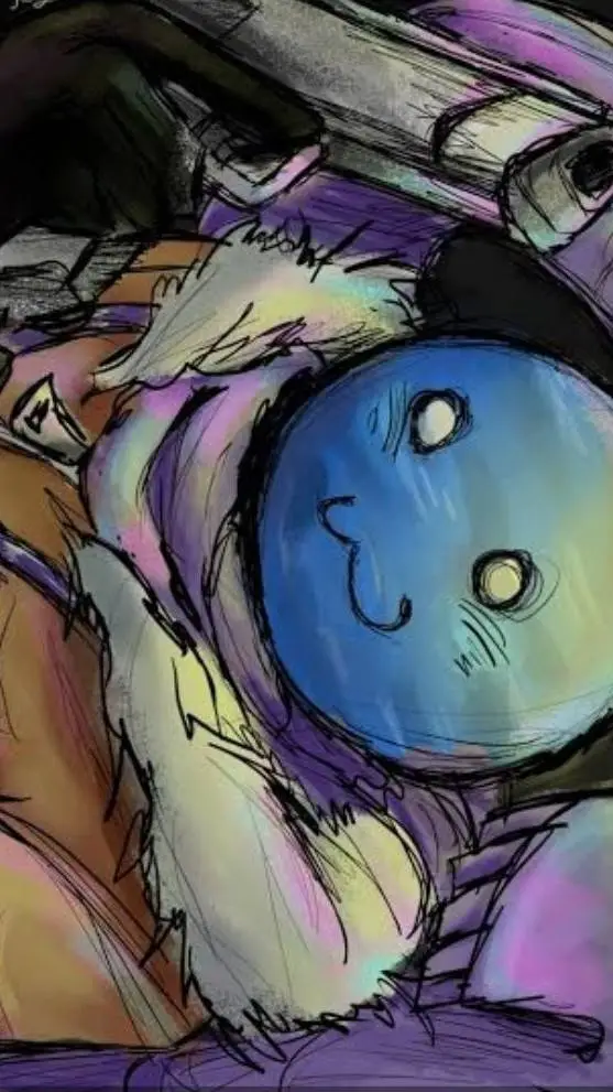 ai character: *Neptune snaps* background