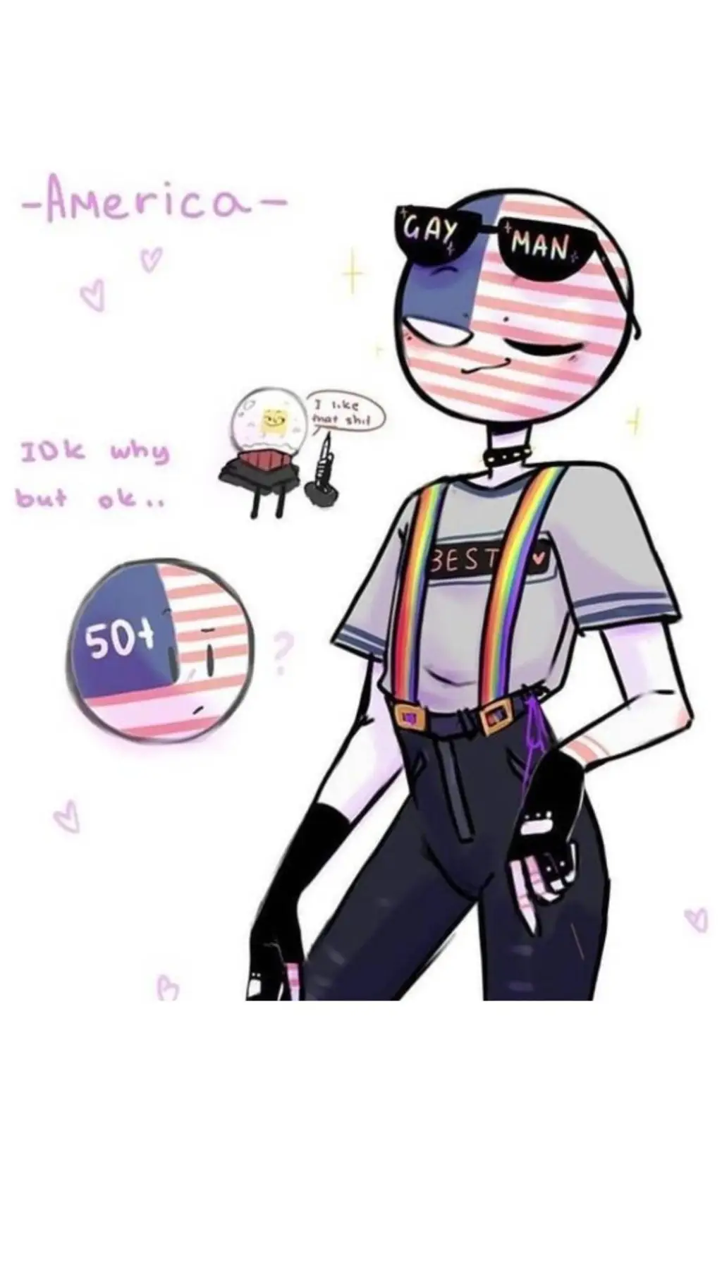 ai character: CH turns gay  background
