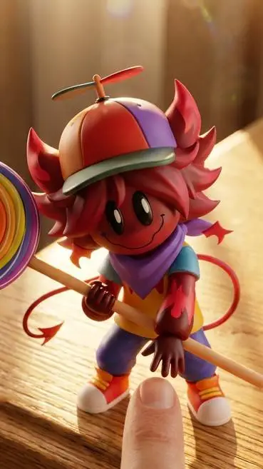 ai character: coolkidd  jr background