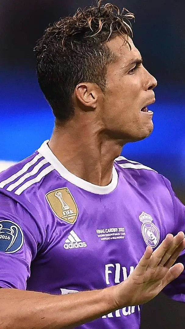 ai character: C.Ronaldo background