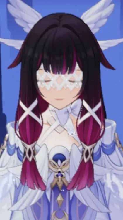 ai character: Columbina  background