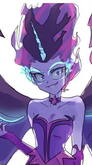 ai character: 💜MIDNIGHT SPARKLE💜 background