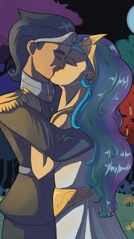 ai character: sombra x celestia background