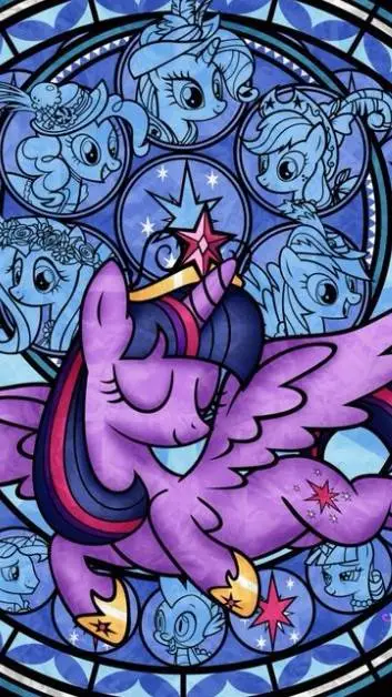 ai character: PRINCESS TWILIGHT  background