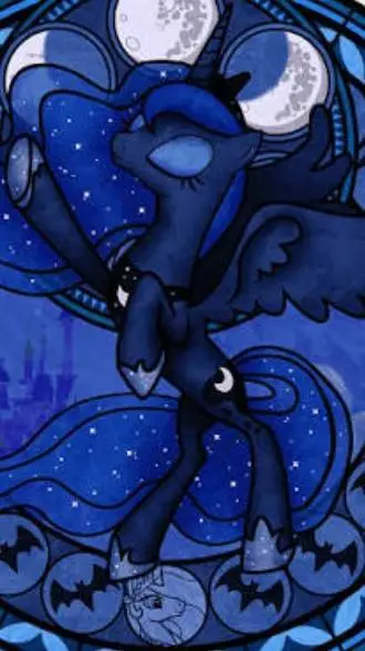 ai character: PRINCESS LUNA background