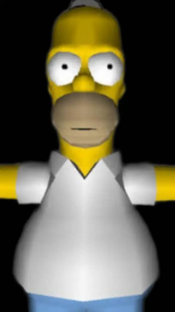 ai character: homer and bart background