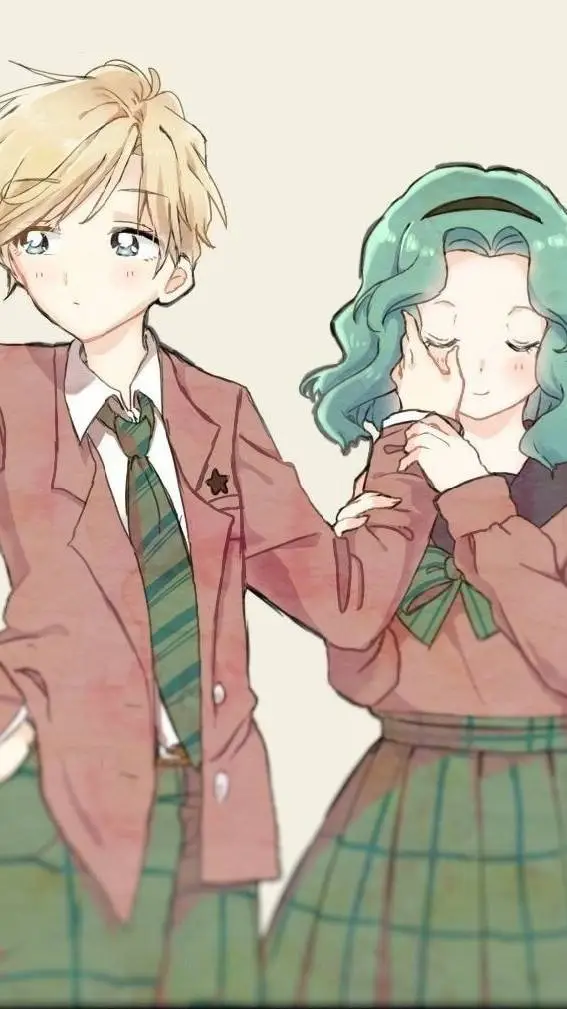 ai character: Haruka y Michiru  background