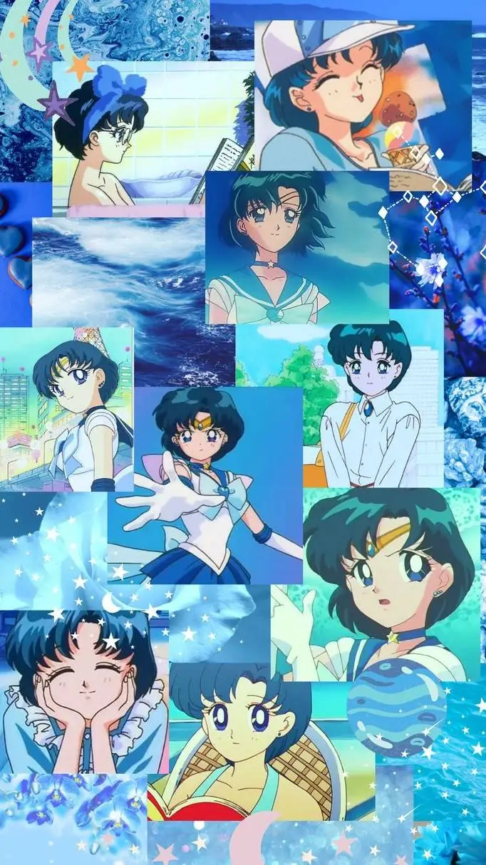 ai character: Amy Mizuno 🩷 background
