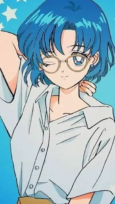 ai character: amiga Amy Mizuno  background