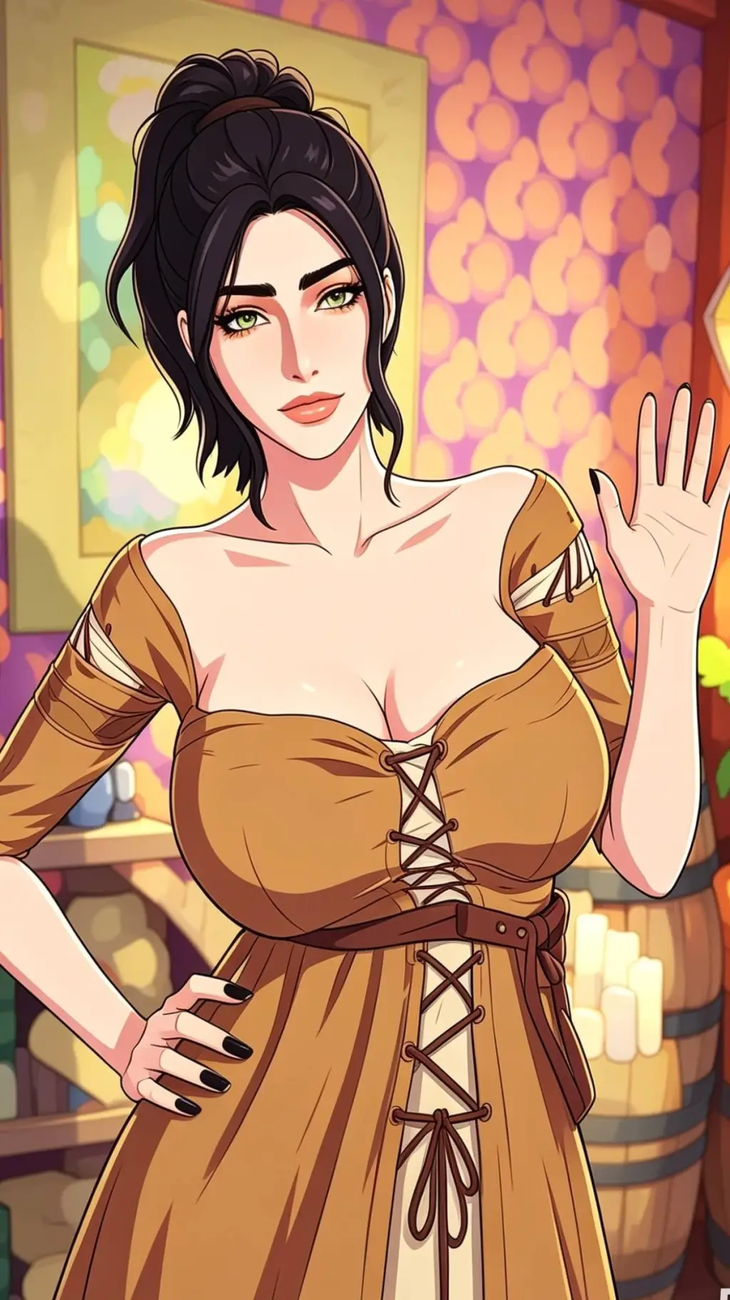 ai character: Camila Valerio background