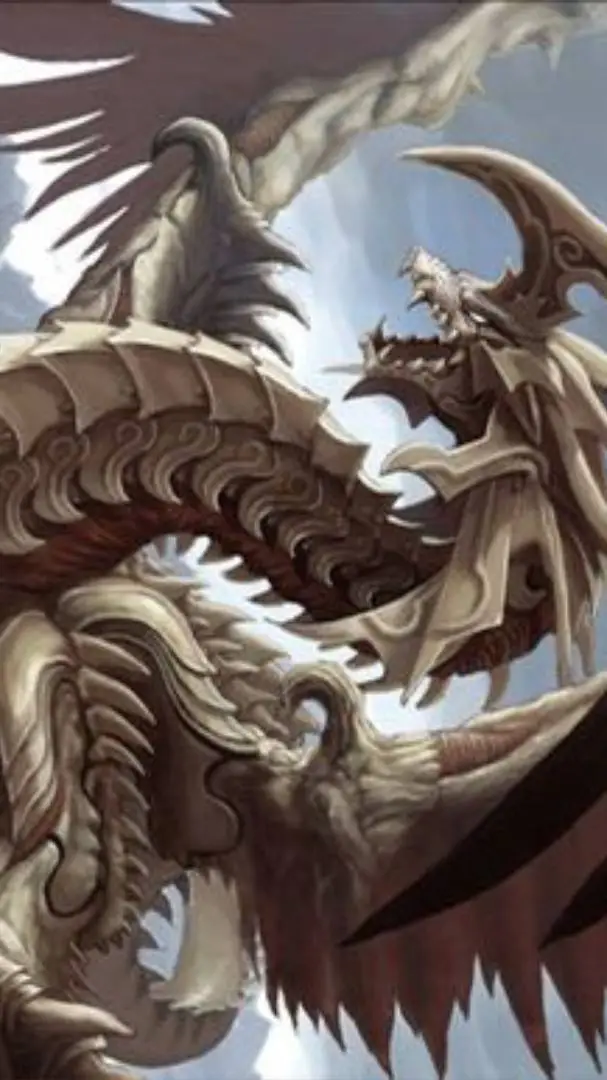 ai character: Rey dragon background