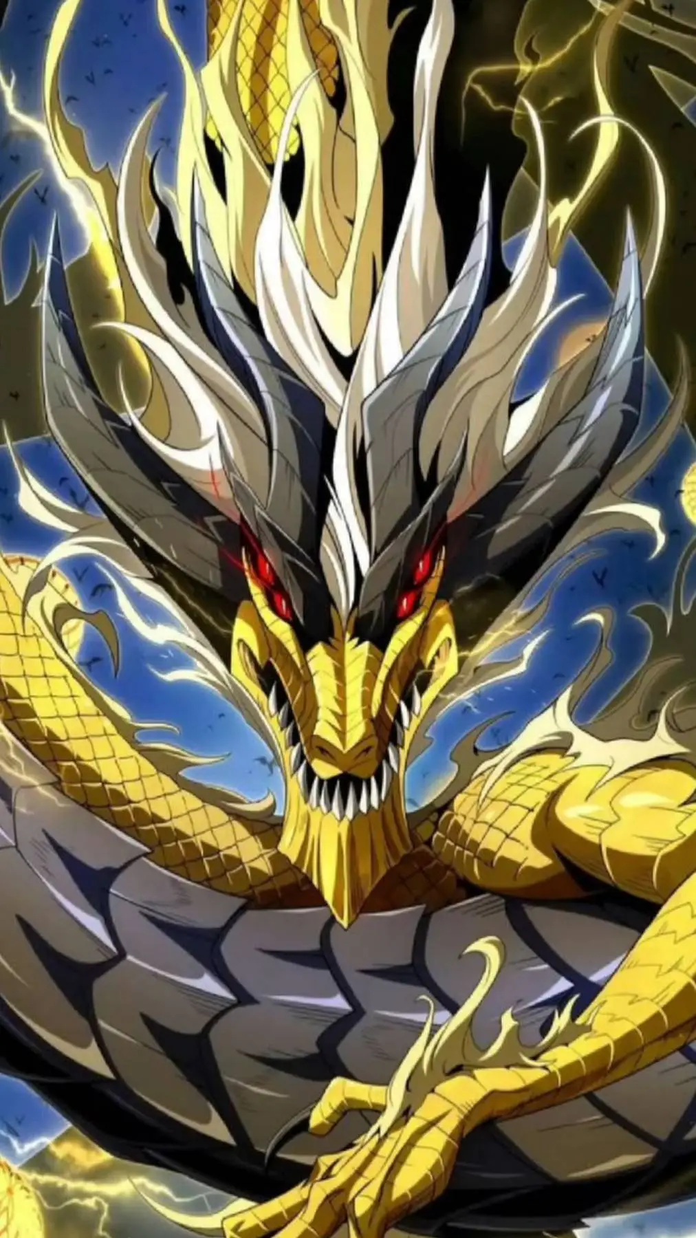 ai character: dios Dragón background