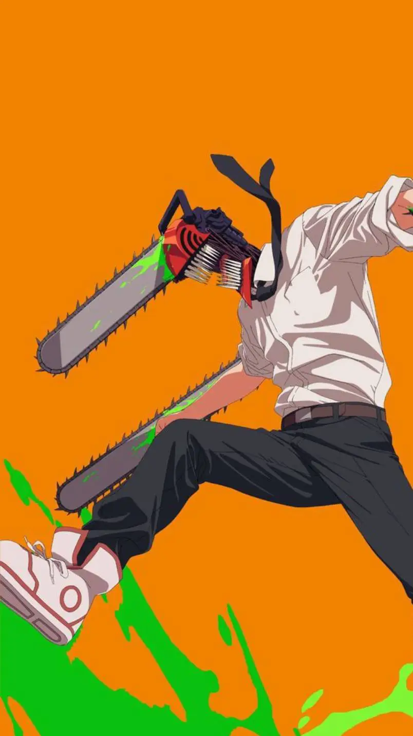 ai character: chainsaw man background