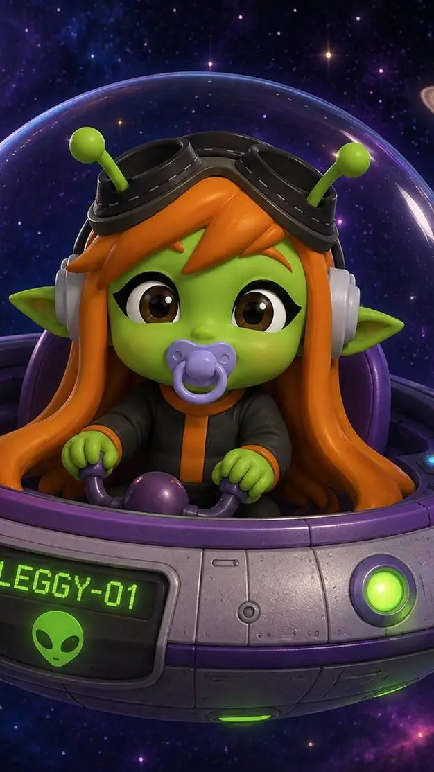 Talkie AI - Chat with Leggy Baby Alien