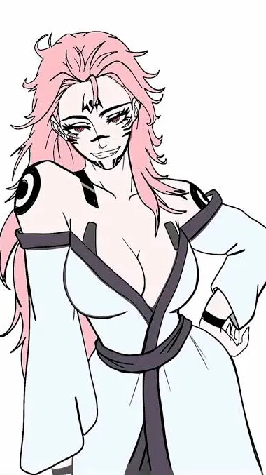 ai character: Fem Sukuna background