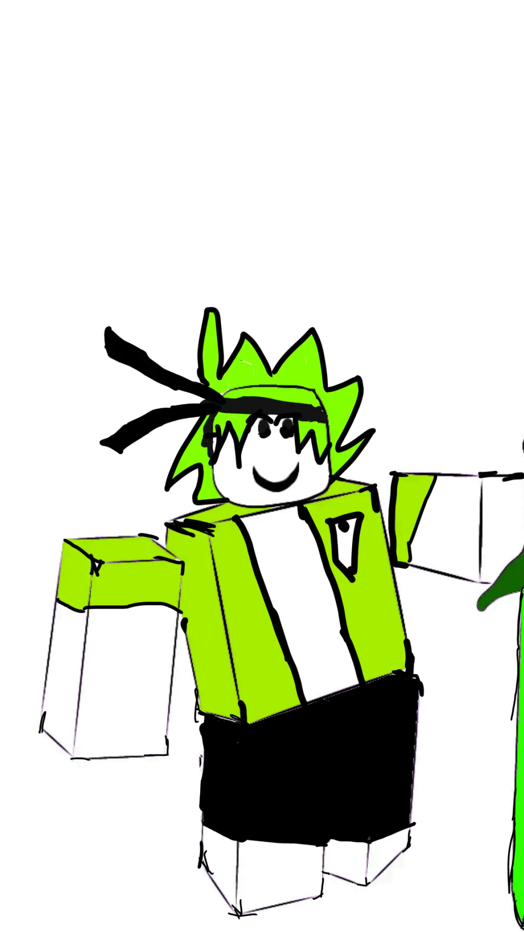 ai character: Treegreen  background