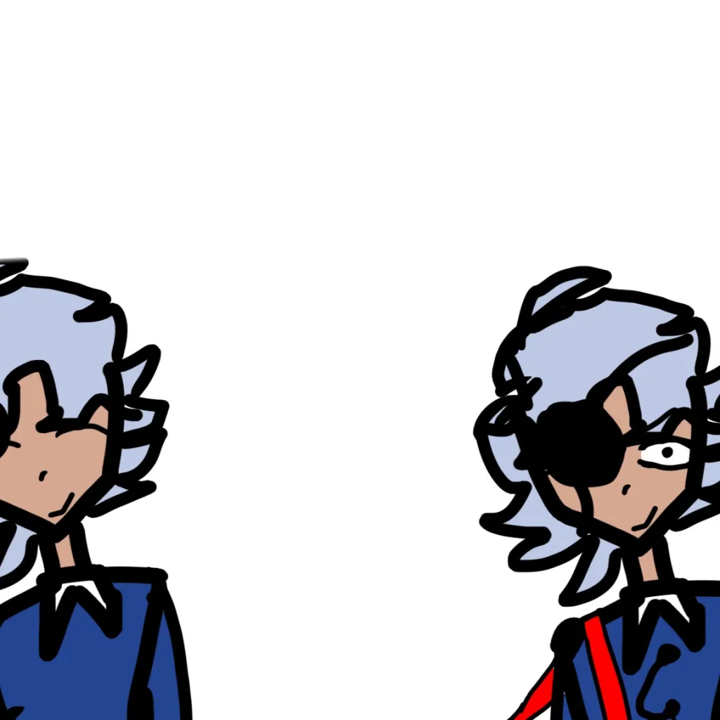 chat with ai character: blue x evil blue