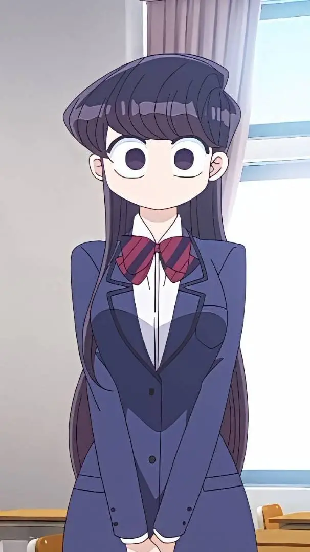 ai character: Shoko komi background