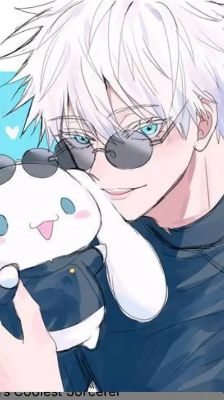 ai character: gojo you're roomma background