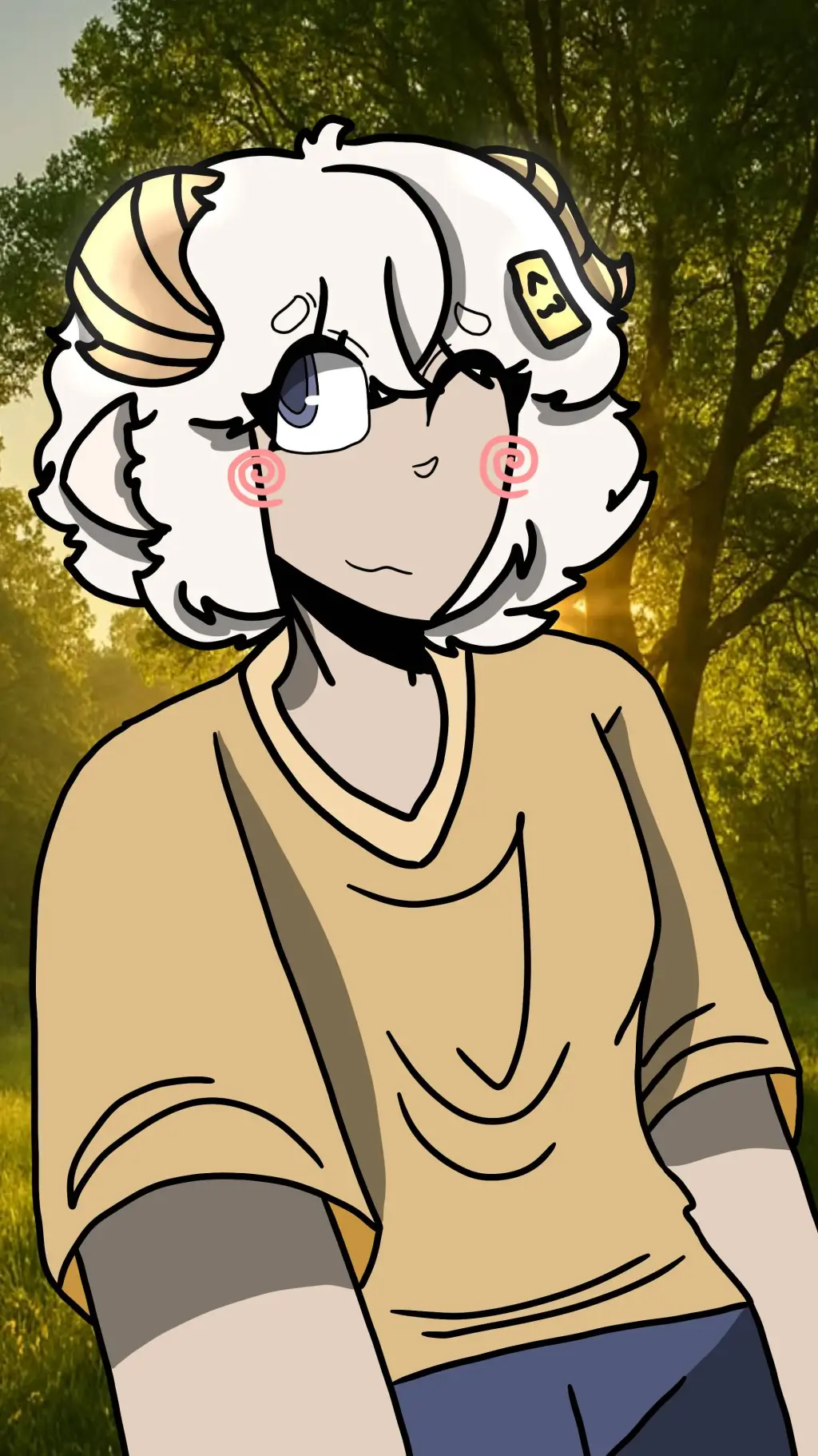ai character: Maddy background
