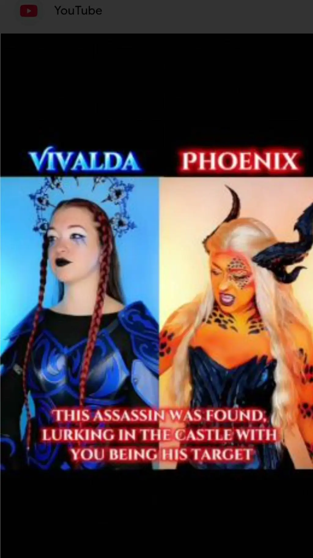 ai character: vivalda, Phoenix  background